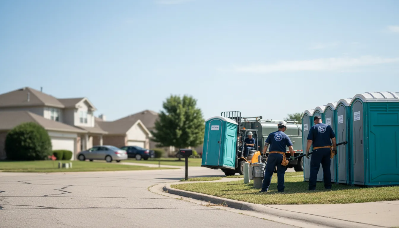 Porta Potty Rental in Rockford, OH near me